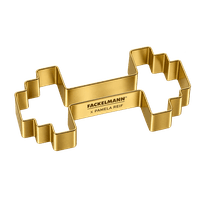 Fackelmann Pamela Reif Hantel-Ausstecher gold