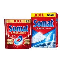 Somat Caps oder Tabs XXL 36–64 Stück oder Classic Pulver XXL 125 WG