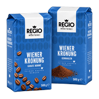 REGIO Wiener Krönung Kaffee ganze Bohne oder gemahlen