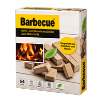 Barbecue Izgara ve şömine tutuşturucuları 64 adet