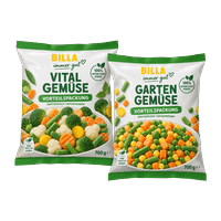 BILLA immer gut Gemüse Vorteilspackung