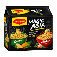 Maggi Asia Instantnudeln Multipack Huhn oder Curry