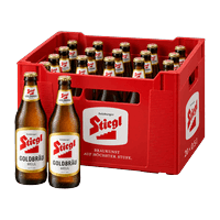 Stiegl Goldbräu or Hell 20 bottles