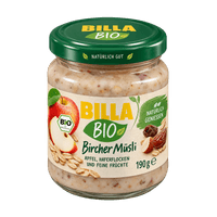 BILLA BIO Bircher Müsli Gläschen