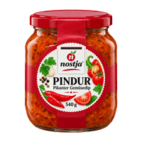 Nostja Pinđur sebze ezmesi biber domates