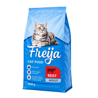 Freija cat food, beef