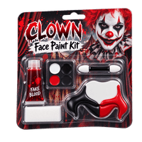 HALLOWEEN clown make-up set