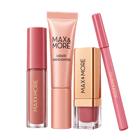 Max & More Lip & Cheek make-up set, 4-piece