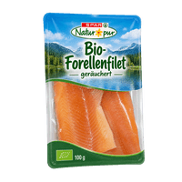 SPAR Natur*pur organic smoked trout fillet