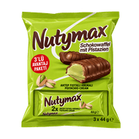 Nutymax Schokowaffel mit Pistazien 3er