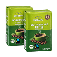 BARISSIMO Bio-Fairtrade Kaffee gemahlen