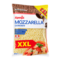 Alpengut Mozzarella gerieben