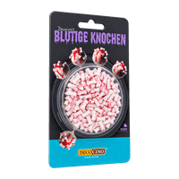 DECOCINO Cadılar Bayramı şeker süsleri, kanlı kemikler