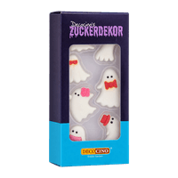 DECOCINO Halloween cukordísz, kísértetek