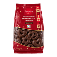Favorina Lebkuchen Herzen Sterne Brezeln