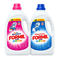 Formil Basic fehér vagy színes mosószer, 100 mosás