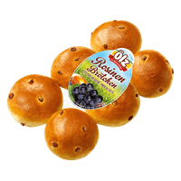 Ölz Raisin buns 4+2