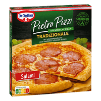 Dr. Oetker Pietro Pizzi, oven-fresh or stone-oven pizza Tradizionale
