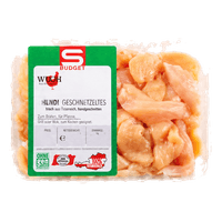 S-BUDGET Hendl Geschnetzeltes 350 g