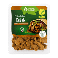 Pflanzlicher Kebab