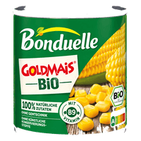 Bonduelle organik altın mısır, organik nohut veya organik mercimek