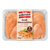 Ich bin Österreich tavuk filetosu – Hendl-Minutenschnitzel