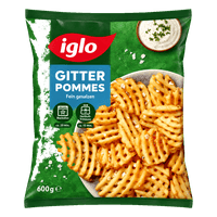 Iglo Gitter Pommes, Kroketten od. Feine Welle Frites