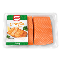 S-BUDGET Lachsfilet natur