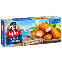 IGLO Fischstäbchen verschiedene Sorten