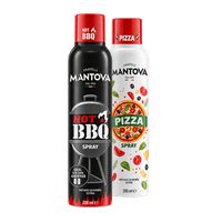 Mantova Öl-Spray Airfryer, Bio Olivenöl, Hot BBQ, Pizza oder Dressing