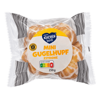 MEINE KUCHENWELT Mini Gugelhupf Zitrone oder Marmor