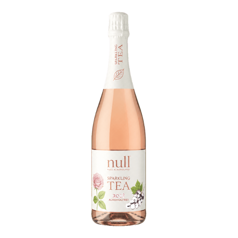 null Sparkling Tea Blanc alcohol-free or Sparkling Tea Rosé alcohol-free