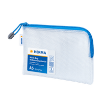 HERMA Mesh Bag Reißverschlusstasche A5