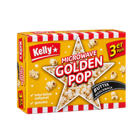 KELLY'S microwave popcorn, butter
