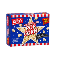 KELLY'S microwave popcorn, salted