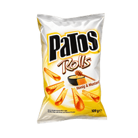 Patos Rolls kukoricacsips mézes‑mustáros