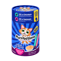 Purrfections Liquid-Katzensticks Huhn & Lachs