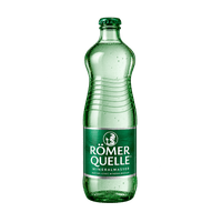 RÖMERQUELLE mineral water glass returnable bottle