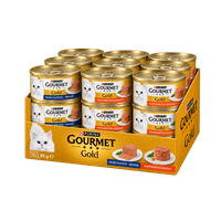 Purina Gourmet Gold Pastete & Raffiniertes Ragout