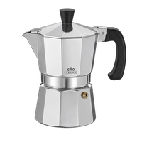 cilio Espressokocher CLASSICO silber 3 Tassen