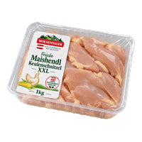 WIESENTALER Fresh corn-fed chicken thigh schnitzels XXL