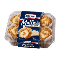 McEnnedy Muffins Cheesecake Style