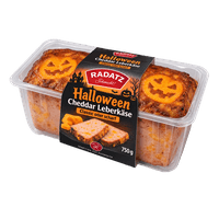 Radatz Halloween Cheddar Leberkäse classic or spicy
