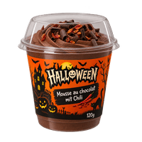 HALLOWEEN Chocolate mousse with chili