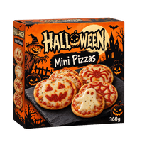 HALLOWEEN mini pizzas