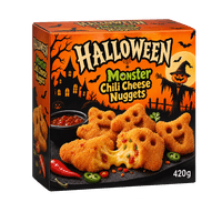 HALLOWEEN Monster Chili Cheese Nuggets