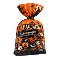 HALLOWEEN Chocolate balls cocoa or milk cream