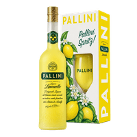 Pallini Limoncello with glass