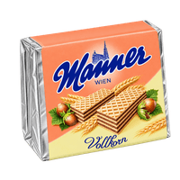 MANNER wafer bars, whole grain