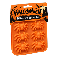 HALLOWEEN silicone mold spider 8-piece